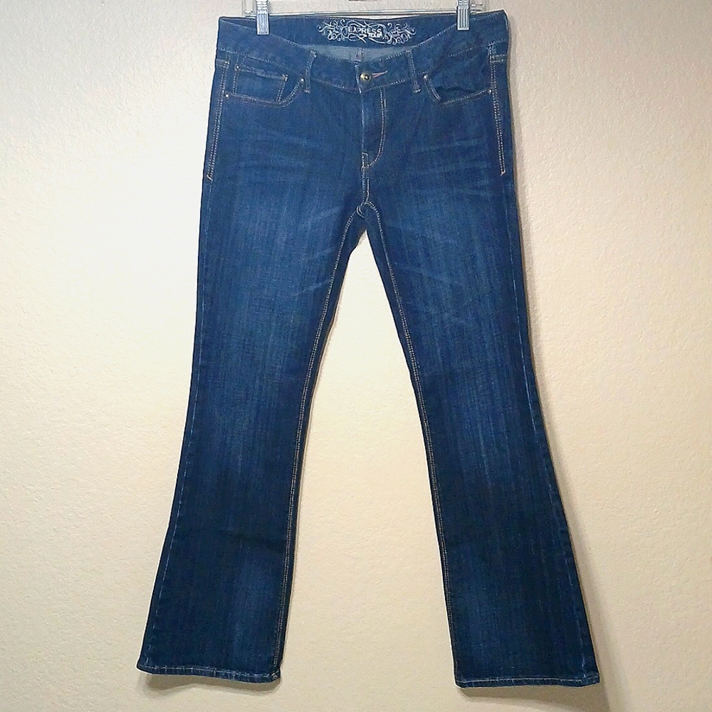 2--Express Stella Boot Jeans